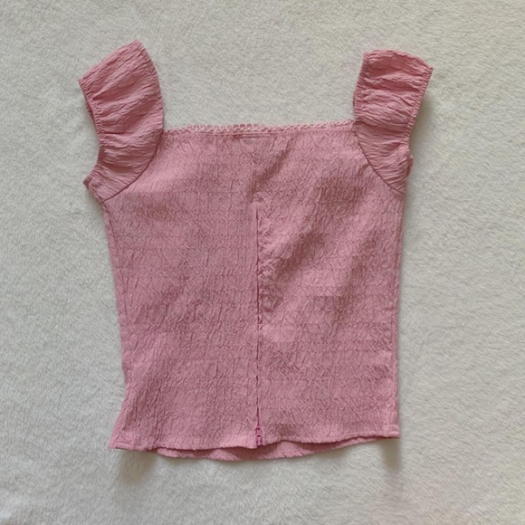 vintage pink ruched top💗 - Picture 2 of 3